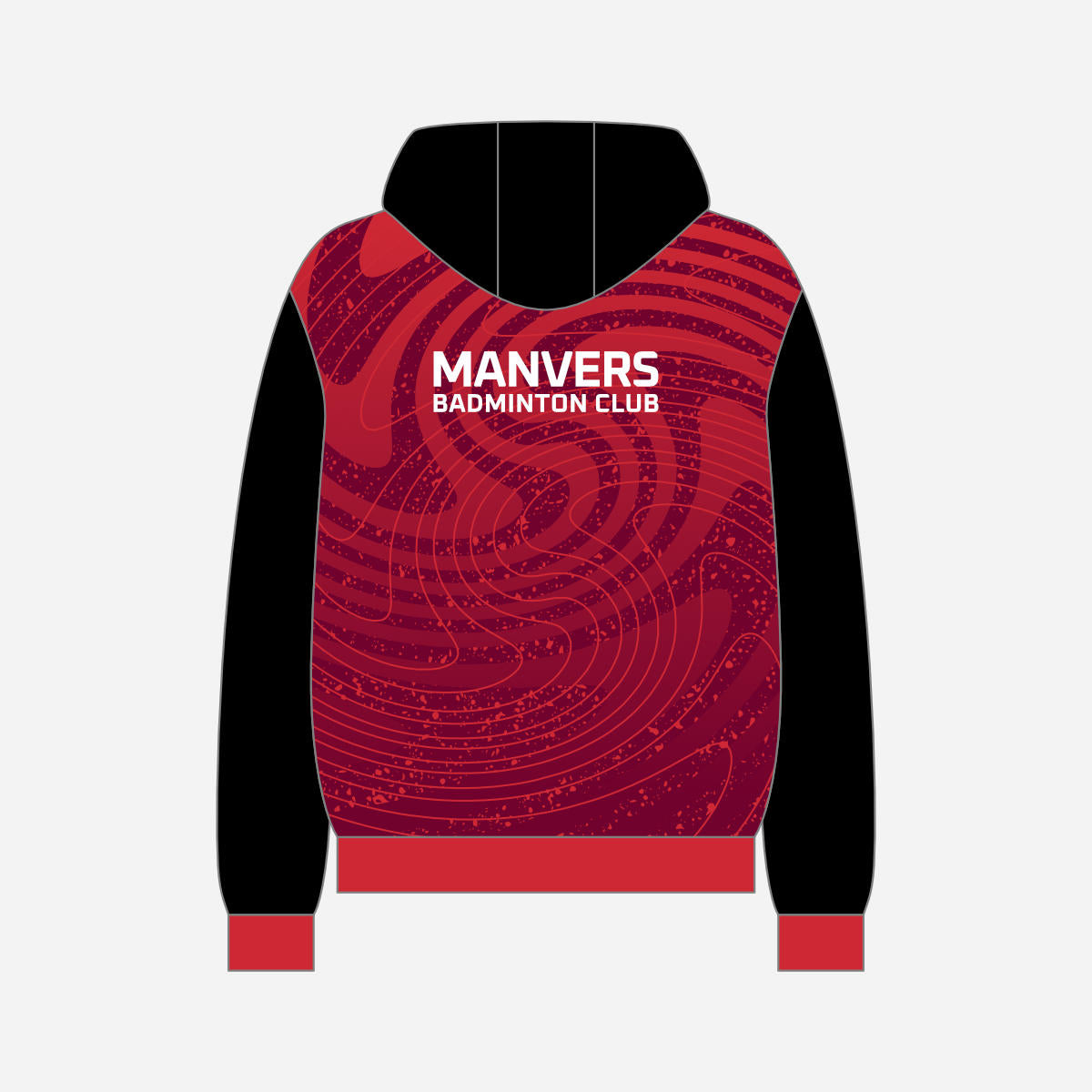 Manvers Badminton Club Full-Zip Hoodie