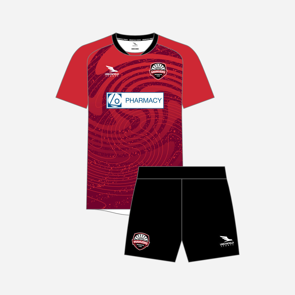 Men's Manvers Badminton Club Shirt Bundle