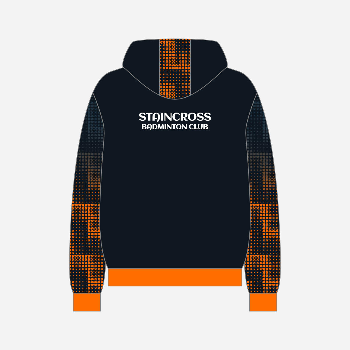 Staincross Badminton Club 2025 Full-Zip Hoodie