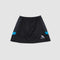 Women's Urbanfield Sports Ace Skort - Black/Turquoise