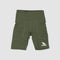 Women's Active Training High-Waist Short Leggings - Olive