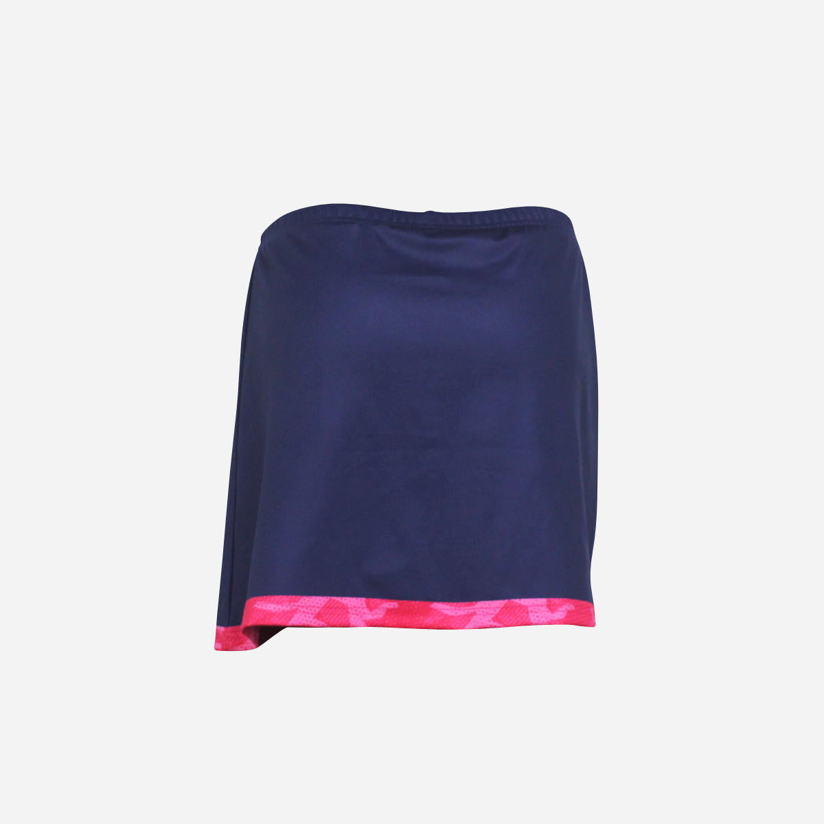 Women's Geometric Camo Skort - Navy & Hot Pink