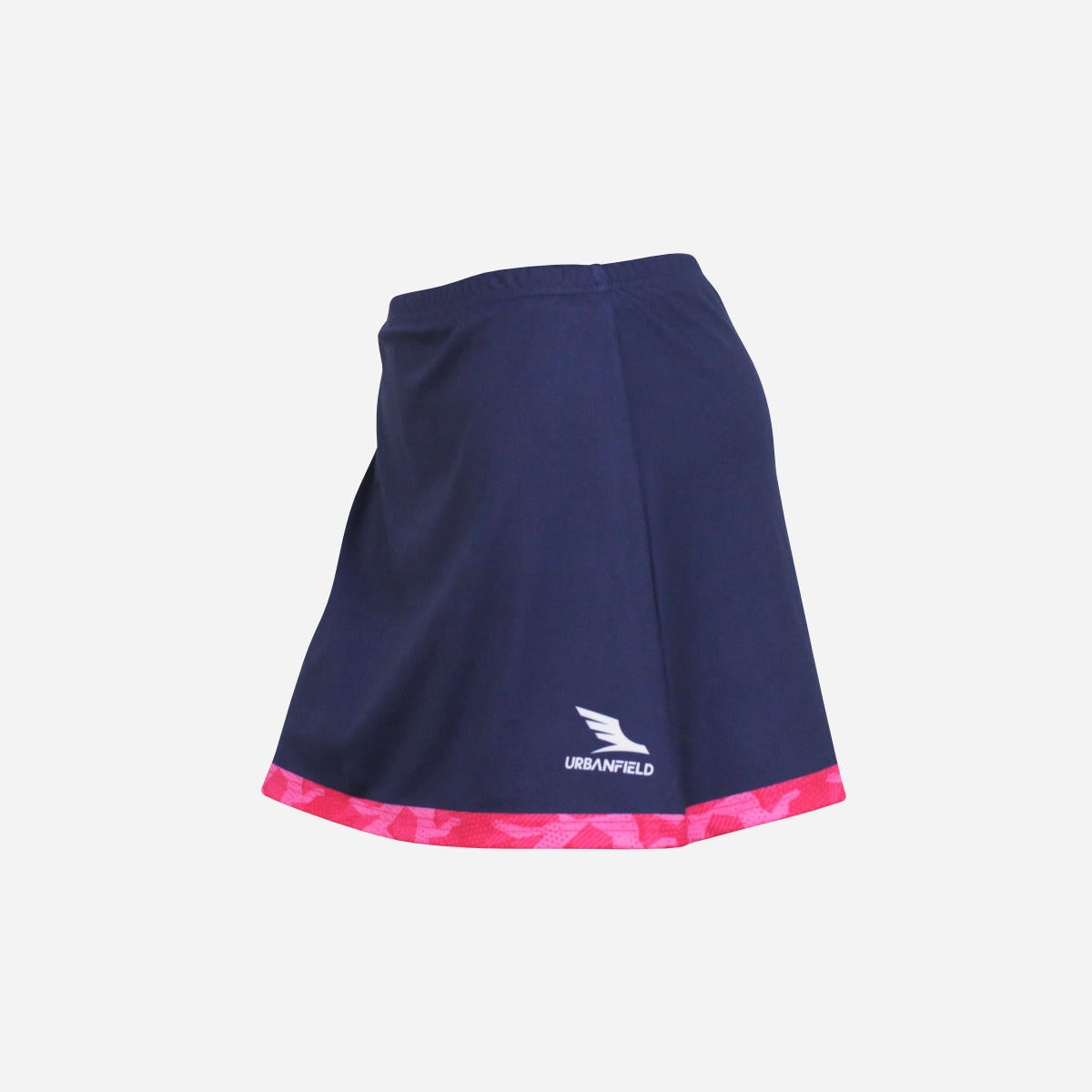 Women's Geometric Camo Skort - Navy & Hot Pink
