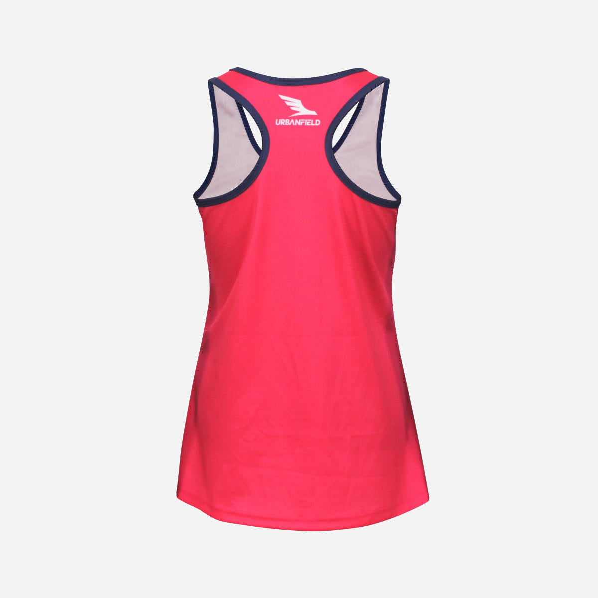 Women's Geometric Camo Tank Top - Hot Pink