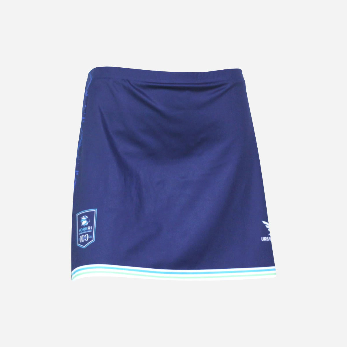 Women's York RI Centenary Skort - Navy Blue/Cyan/Mint Green/White