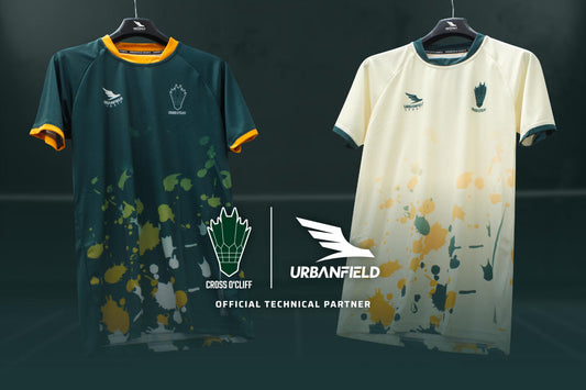 The new Cross O'Cliff Badminton Club kits by Urbanfield Sports