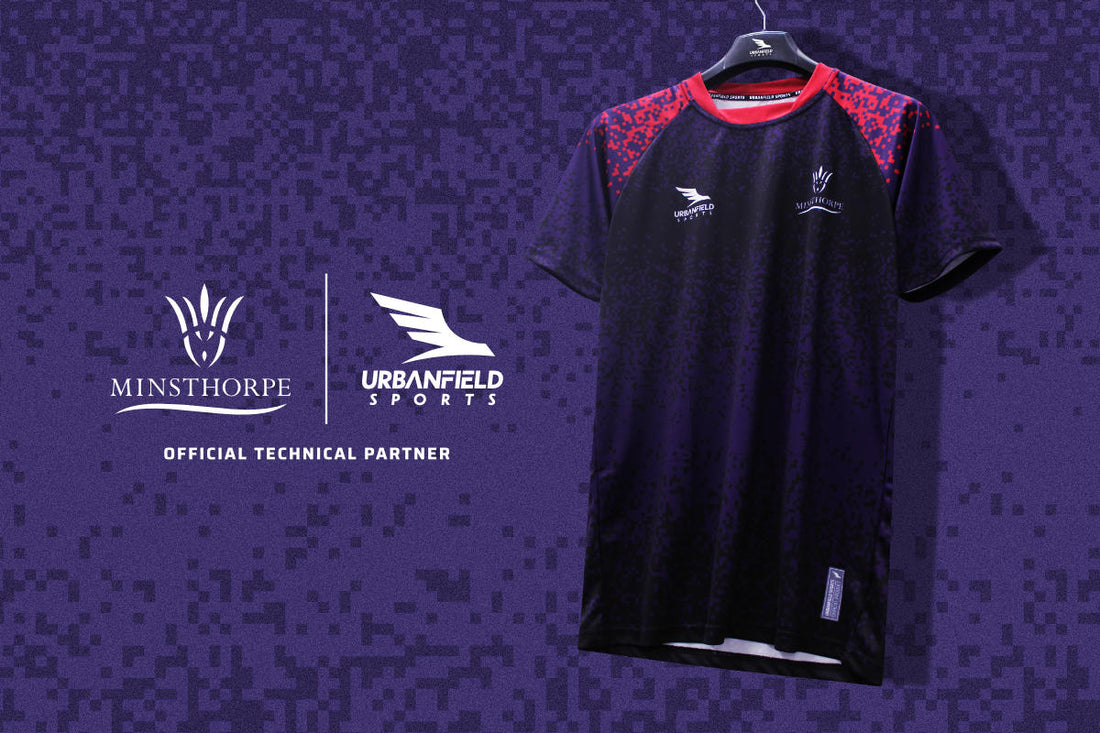 The new Minsthorpe Badminton Club kit