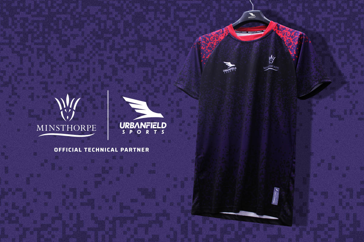 The new Minsthorpe Badminton Club kit