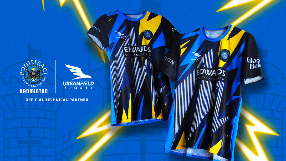 The new Pontefract Badminton kit