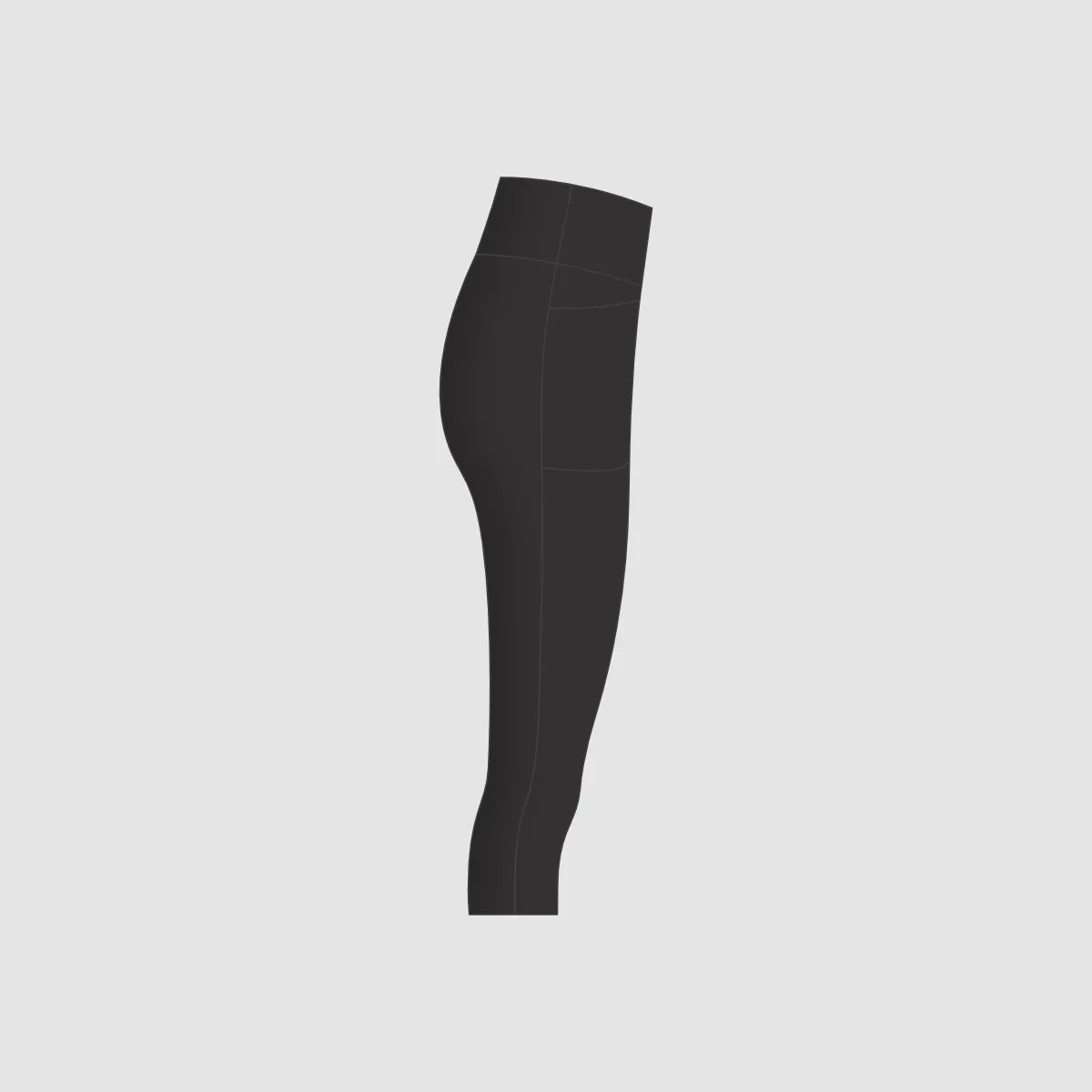 Active Training 3/4 Leggings Women - Black