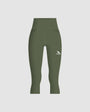 Active Training 3/4 Leggings Women - Olive
