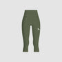 Active Training 3/4 Leggings Women - Olive