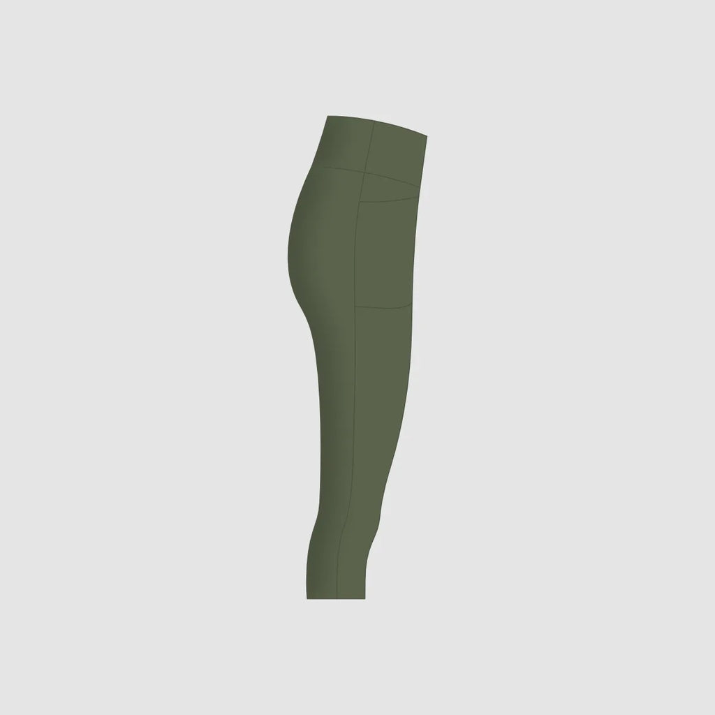 Active Training 3/4 Leggings Women - Olive