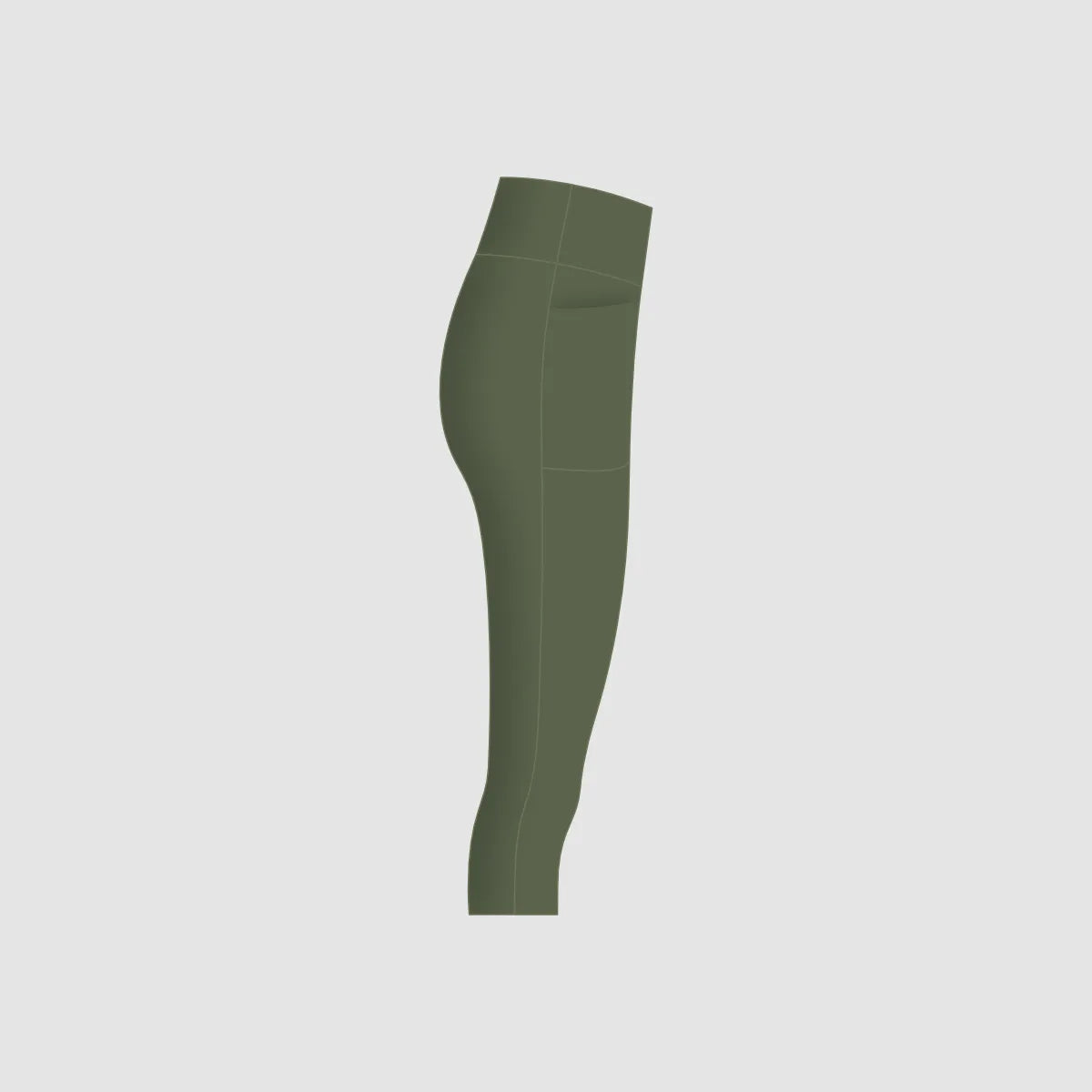 Active Training 3/4 Leggings Women - Olive