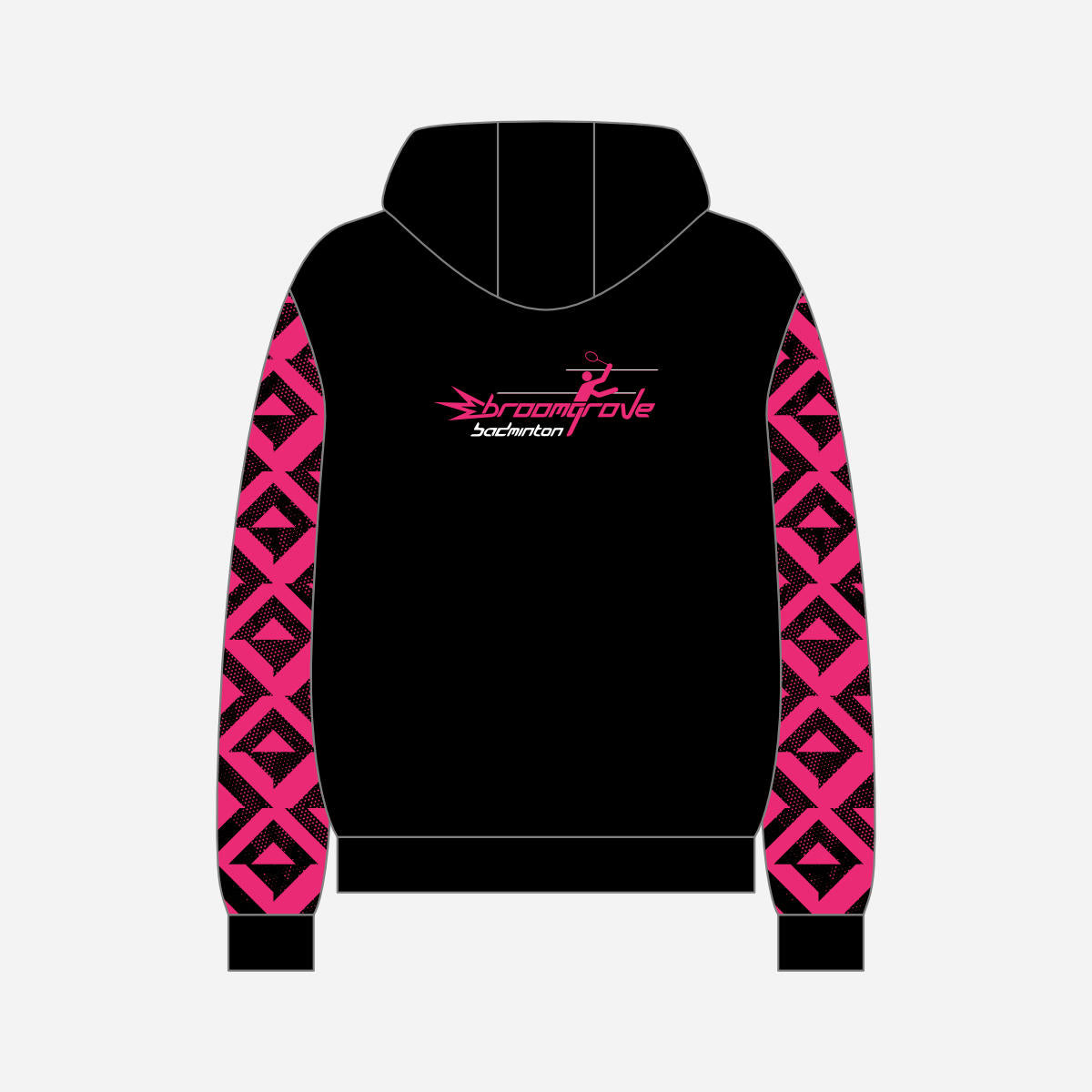 Broomgrove Badminton Club 2025 Full-Zip Hoodie