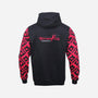 Broomgrove Badminton Club 2025 Hoodie - Black/Hot Pink/White
