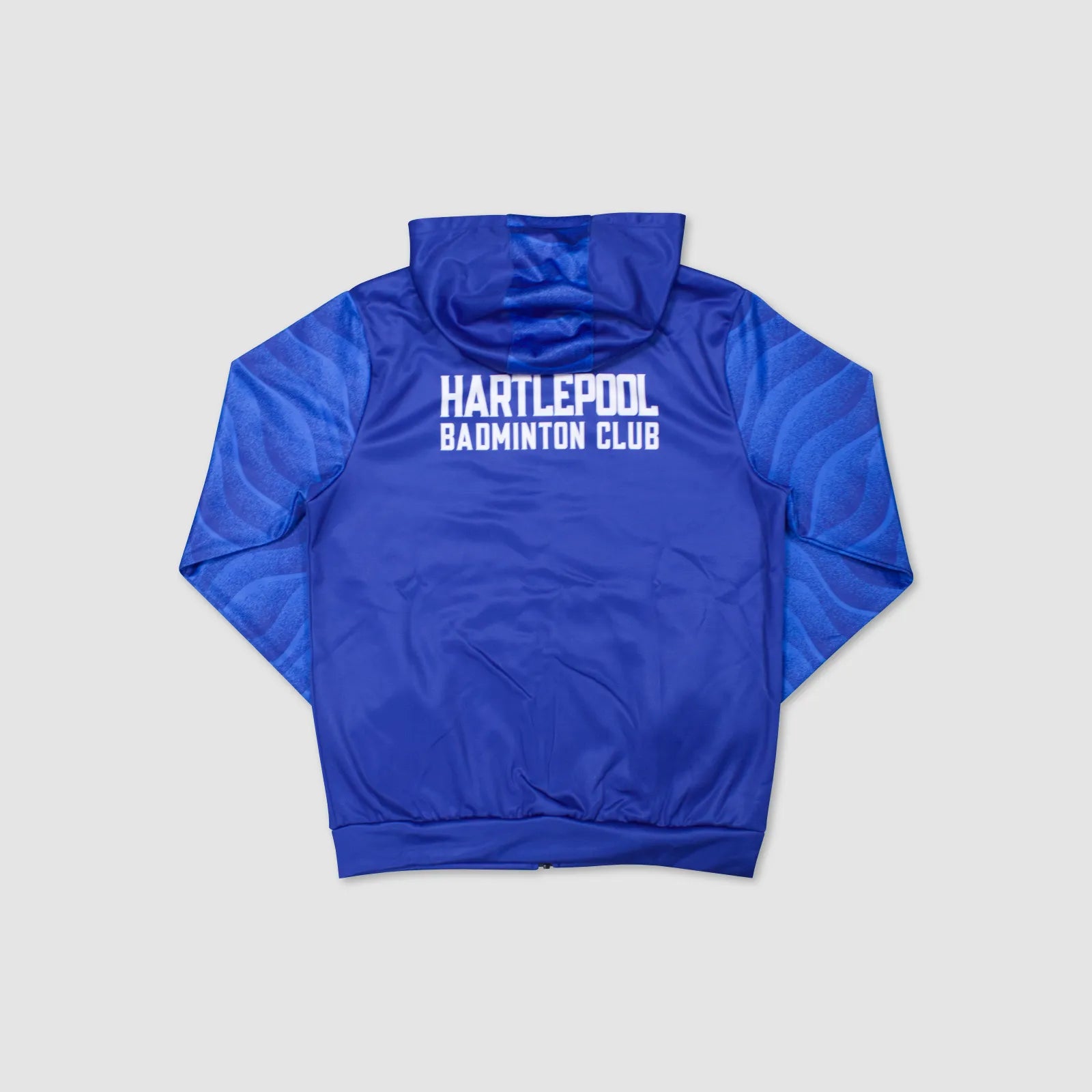 Hartlepool Badminton Club 2026 Full-Zip Hoodie - Royal Blue