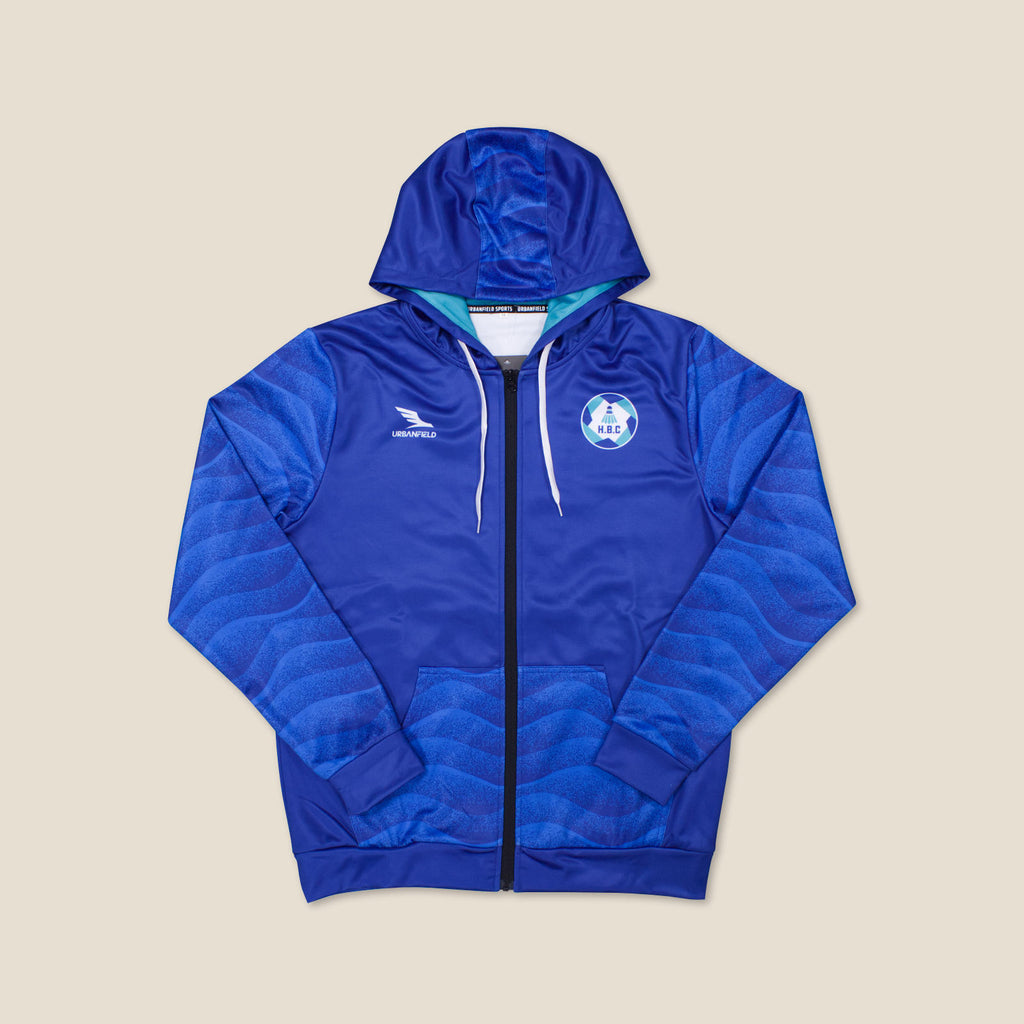 Hartlepool Badminton Club 2026 Full-Zip Hoodie - Royal Blue