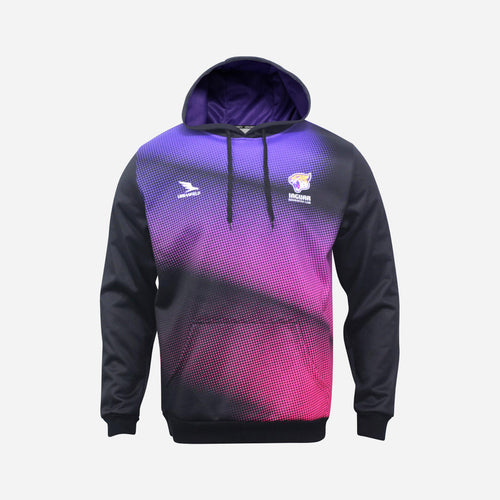 Jaguar Badminton Club 2025 Hoodie - Black/Deep Purple/Bright Pink