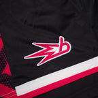 Men's Broomgrove Badminton Club 2025 2-in-1 Shorts - Black/Hot Pink/White