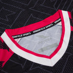 Men's Broomgrove Badminton Club 2025 Shirt - Black/Hot Pink/White
