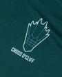 Men's Cross O'Cliff Badminton Club Green Shirt - Green