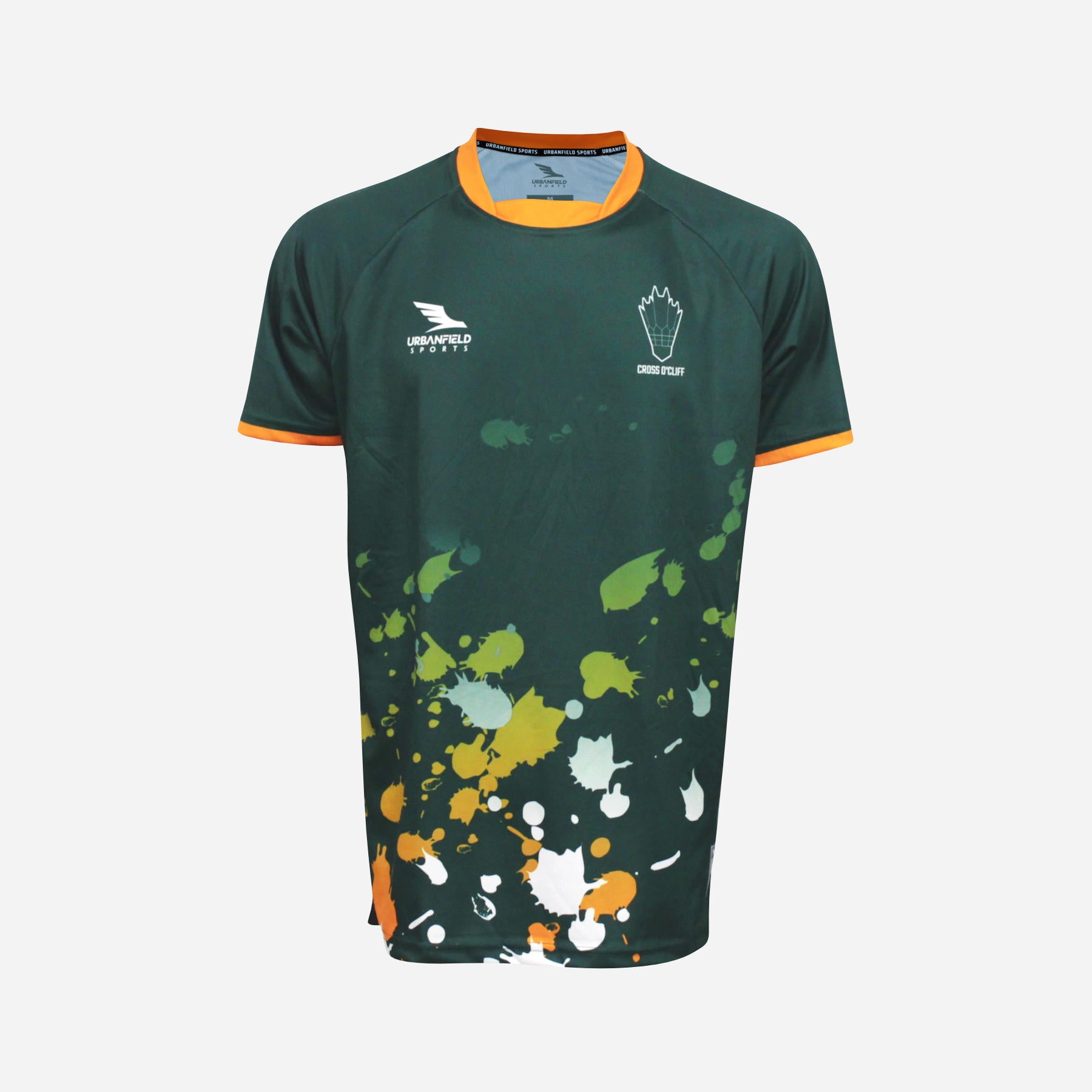 Men's Cross O'Cliff Badminton Club Green Shirt
