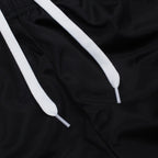 Men's Geometric Camo 2-in-1 Shorts - Black & Mint Green