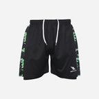 Men's Geometric Camo 2-in-1 Shorts - Black & Mint Green