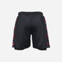 Men's Geometric Camo 2-in-1 Shorts - Black/Red