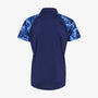 Urbanfield Sports Geometric Camo Polo Shirt Men - Pacific Blue