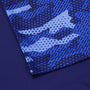 Men's Urbanfield Sports Geometric Camo Polo Shirt - Navy/Pacific Blue