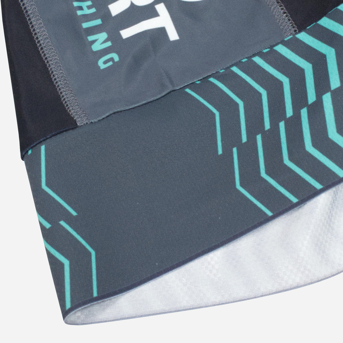 Men's Hard & Smart Sports Coaching Tri Suit - Mint Green/Graphite Grey/White