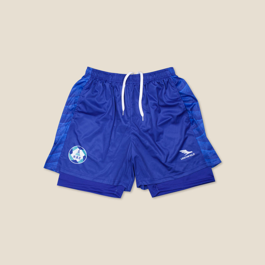 Men's Hartlepool Badminton Club 2026 2-in-1 Shorts - Royal Blue
