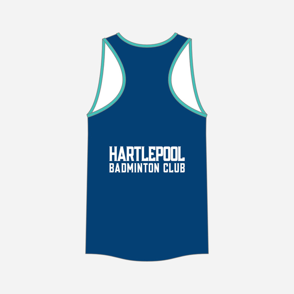 Men's Hartlepool Badminton Club 2026 Tank Top - Royal Blue