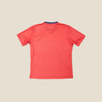 Men's Urbanfield Sports Horizontal Stripes Short Sleeve T-Shirt - Coral Red