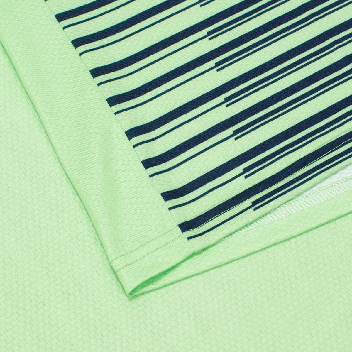 Men's Urbanfield Sports Horizontal Stripes Short Sleeve T-Shirt - Mint Green