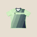Men's Urbanfield Sports Horizontal Stripes Short Sleeve T-Shirt - Mint Green