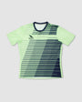Men's Urbanfield Sports Horizontal Stripes Short Sleeve T-Shirt - Mint Green
