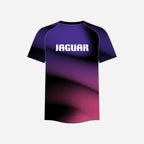 Men's Jaguar Badminton Club 2025 Shirt - Black/Deep Purple/Bright Pink