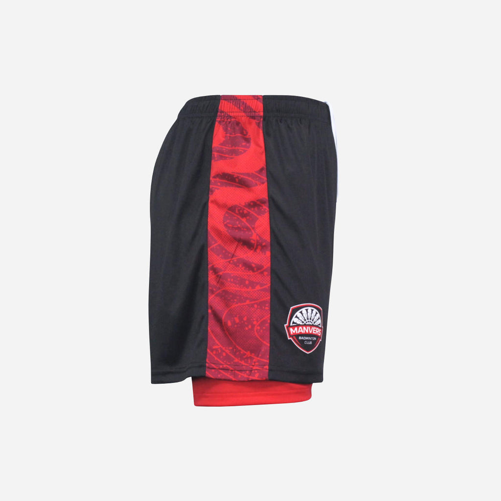 Men's Manvers Badminton Club 2-in-1 Shorts