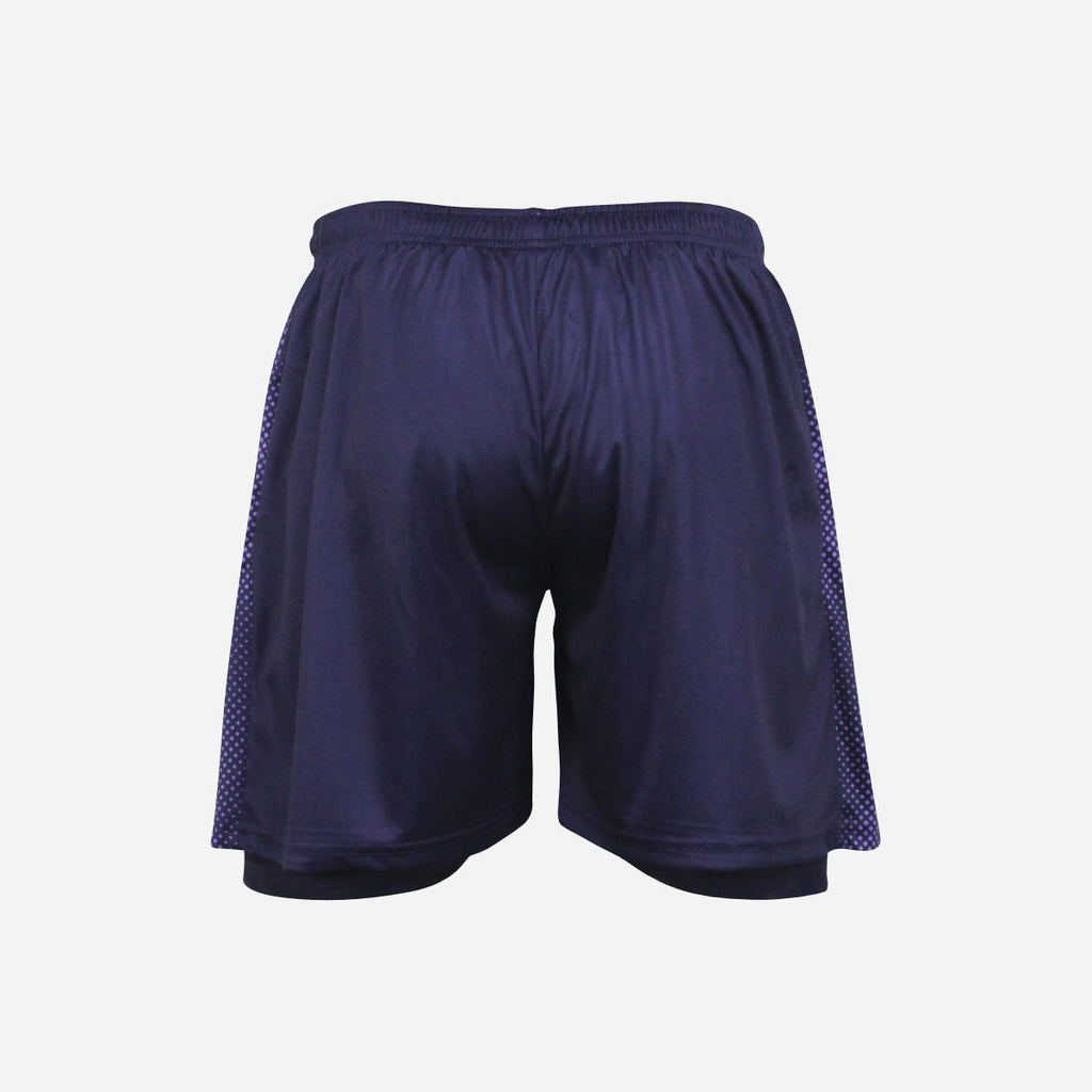 Men's Nova 2-in-1 Shorts - Navy & Lilac