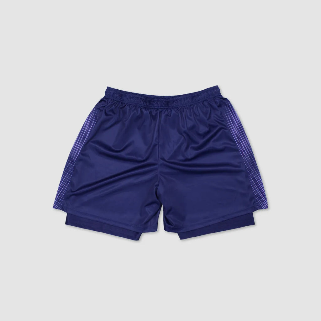 Men's Nova 2-in-1 Shorts - Navy & Lilac
