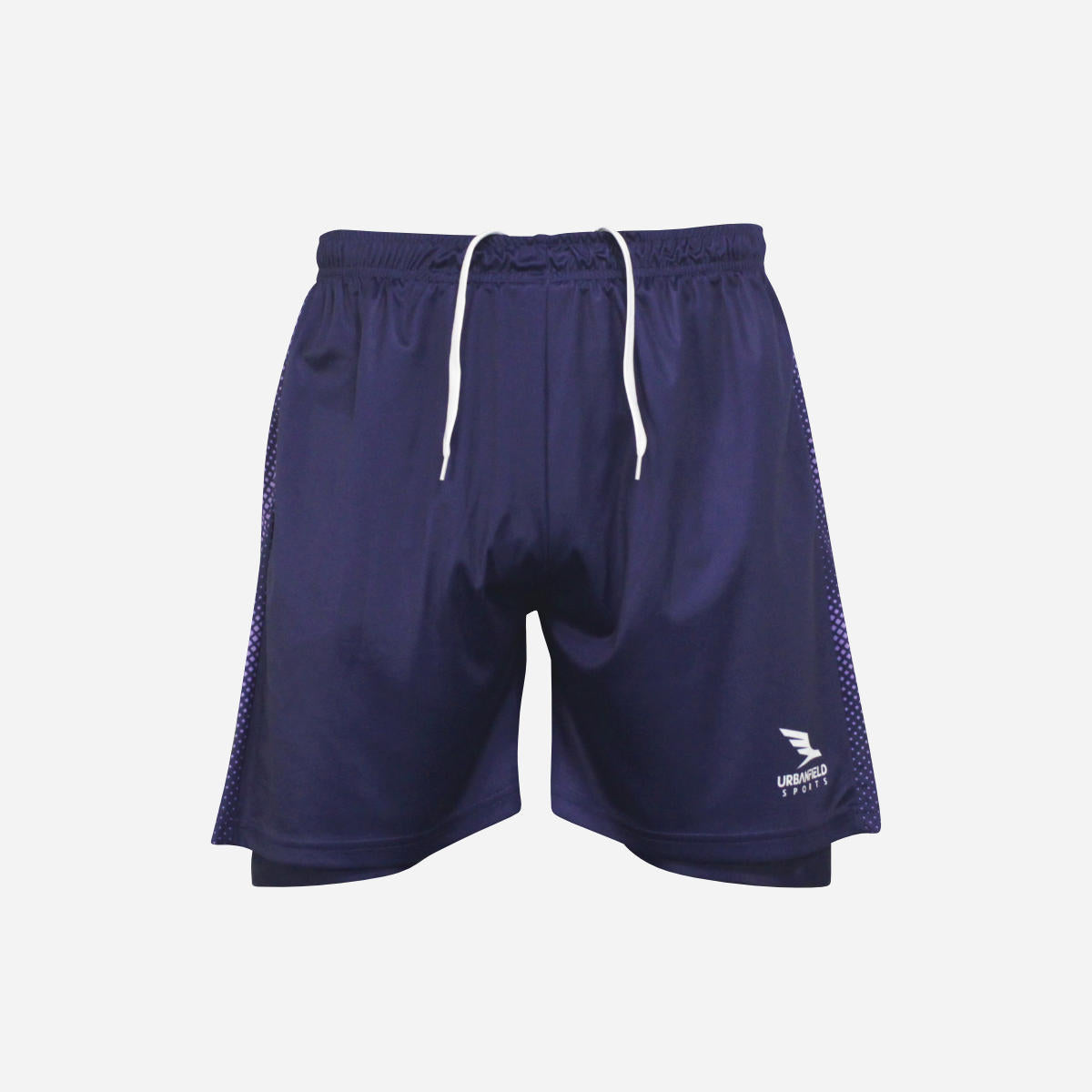 Men's Nova 2-in-1 Shorts - Navy & Lilac