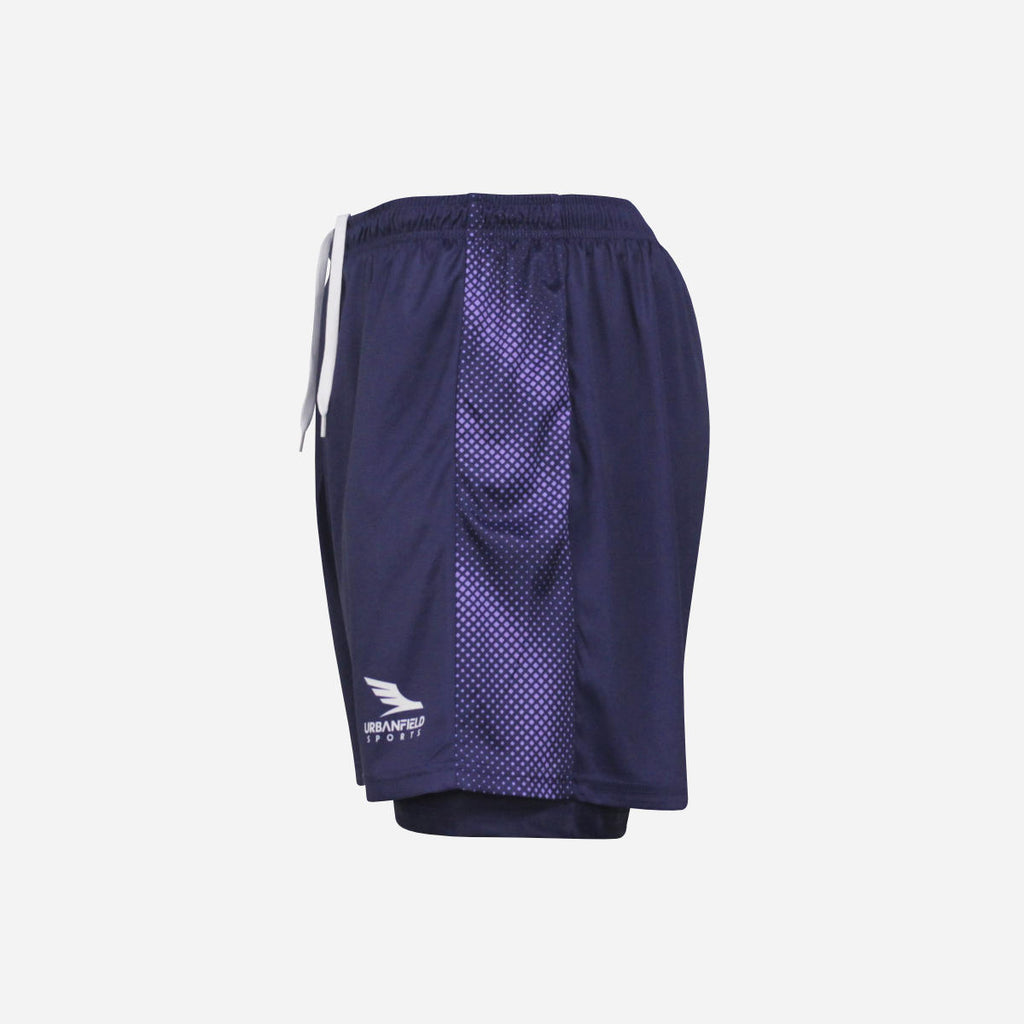 Men's Nova 2-in-1 Shorts - Navy & Lilac