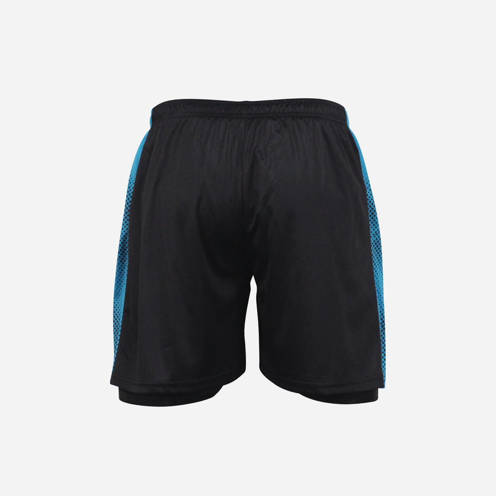 Men's Nova 2-in-1 Shorts - Turquoise & Black
