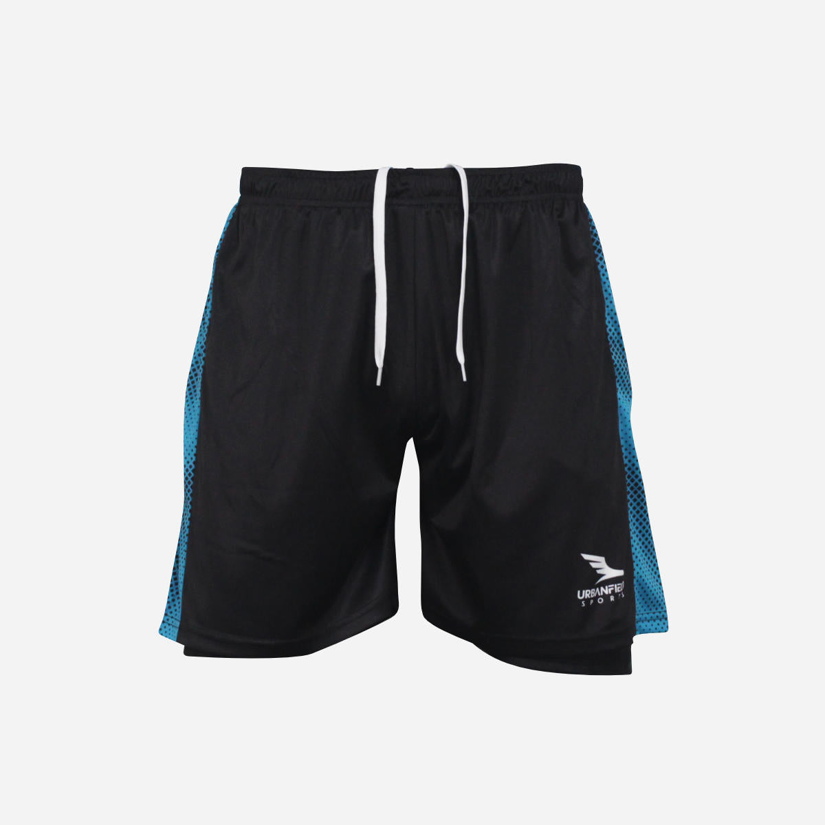 Men's Nova 2-in-1 Shorts - Turquoise & Black