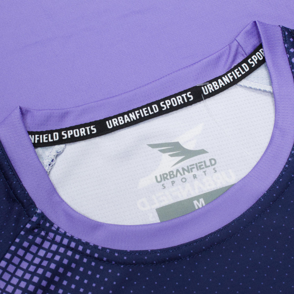 Men's Nova Short Sleeve T-Shirt - Navy & Lilac