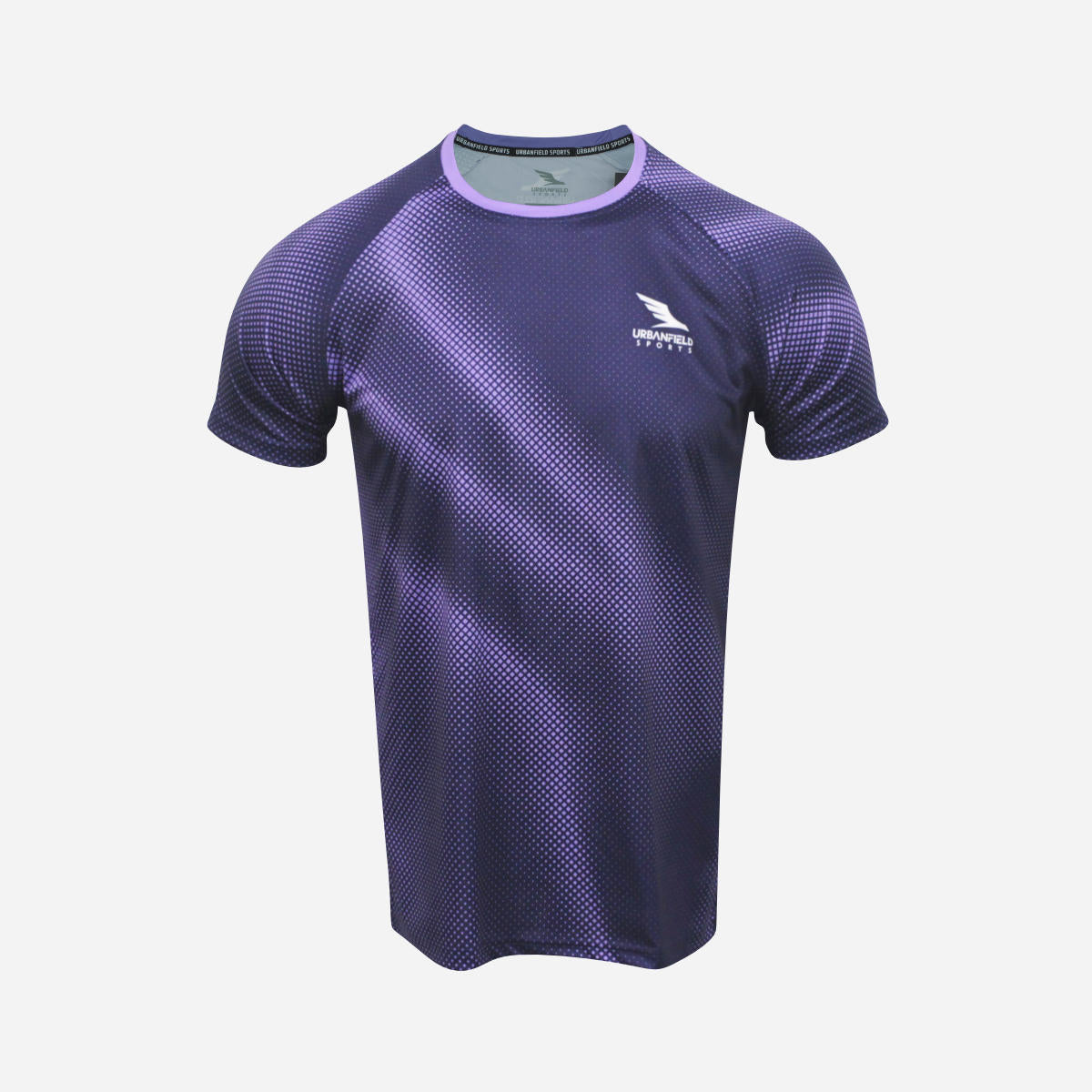 Men's Nova Short Sleeve T-Shirt - Navy & Lilac