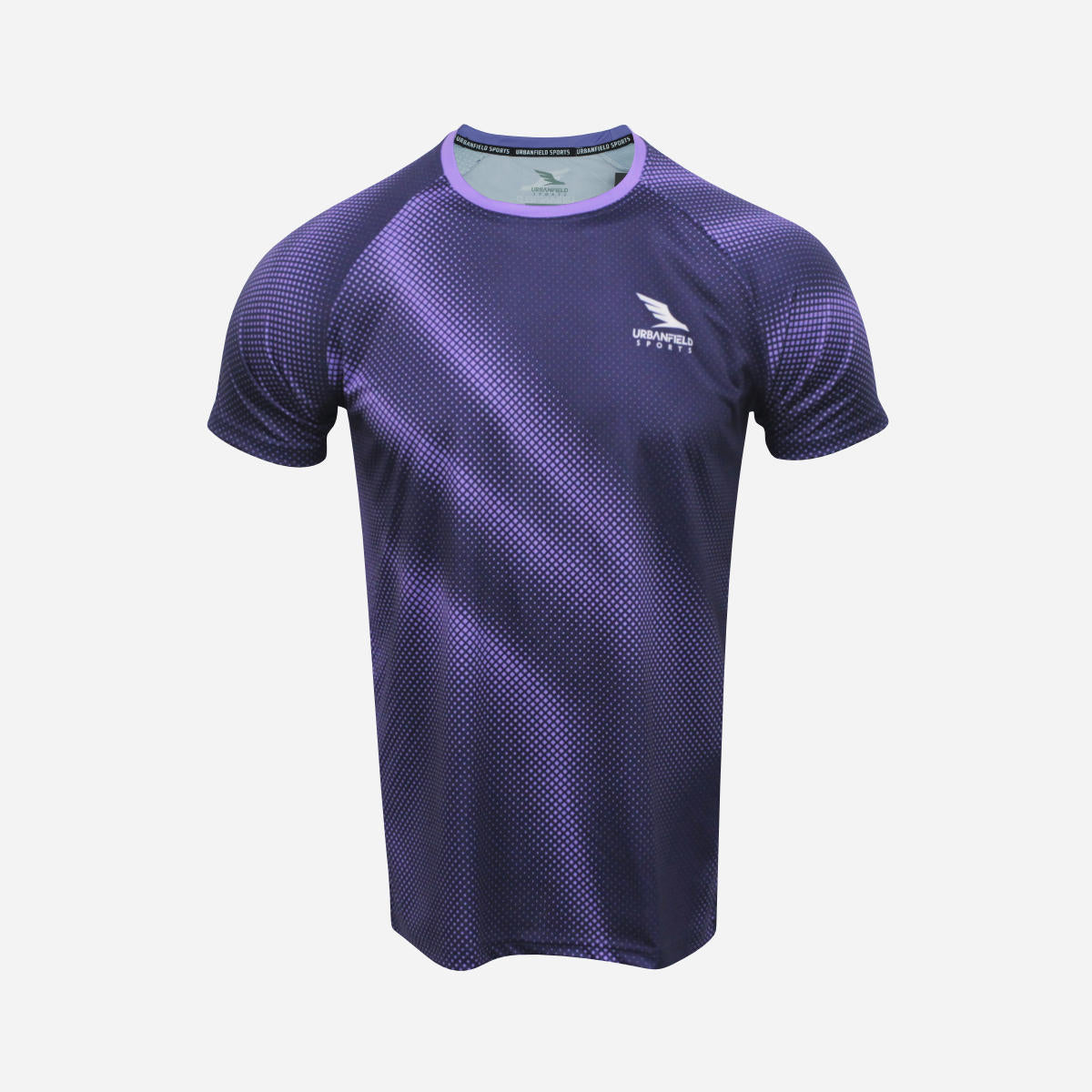 Men's Nova Short Sleeve T-Shirt - Navy & Lilac